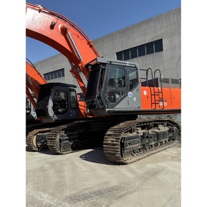 รถขุดไฮดรอลิกแบบตีนตะขาบมือสอง Hitachi ZX600 พร้อมบุ้งกี๋ขนาด 2.8 ลูกบาศก์เมตร รถขุดขนาดใหญ่ 60 ตัน - Product Image 2