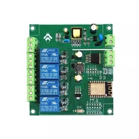 AC90-250V ESP8266 Modul Relai WIFI Nirkabel 1 Saluran ESP-12F Papan Pengembangan Wifi AC/DC 5V/7-28V/5-80V PowerSupplyESP32CAM