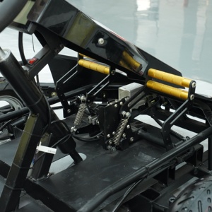 1000W Moteur Haute Vitesse 45 KM/H 3 Vitesses Réglable Électrique Go Kart pour Adukts 48V 35Ah Li-ion Pas Cher Go Karts Fabrication - Product Image 4