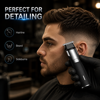 Cuyon Großhandel Zero Gap Barber Trimmer Kabelloser T-Klingen-Haarschneider für Trockenrasur mit Geringer Lautstärke