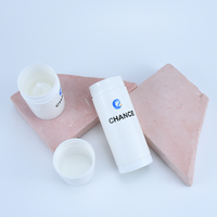 Flacon en plastique PP Mono 30ml 60ml pour déodorant en stick, contenants cosmétiques et de soin, pot solide torsadable pour écran solaire avec impression