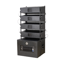 Deux haut-parleurs Line Array 6 "+ Subwoofer Line Array actif 12"
