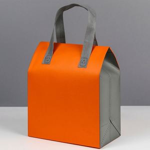Sac isotherme jetable en aluminium non tissé, sac isotherme personnalisé avec logo, pour boissons chaudes, café, livraison de nourriture, sac isotherme thermique - Product Image 6