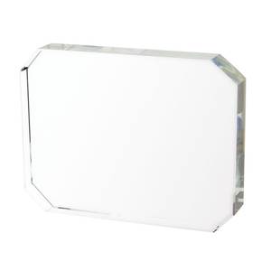 Fermalibro in Vetro Trasparente Rettangolare 90x120x19 mm Accessorio per Scrivania da Ufficio - Product Image 2