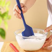 Spatule en silicone de qualité alimentaire, texturée, avec poignée antidérapante, résistante à la chaleur, outil de pâtisserie pour mélanger la crème, le beurre et les gâteaux