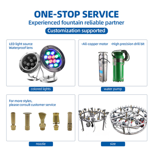 <span class=keywords><strong>Fontana</strong></span> galleggiante in acciaio inossidabile adatta per giardini all'aperto stagni e laghi per la vendita - Product Image 5
