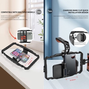 Tốt nhất bán YELANGU lw101vlogging phát sóng trực tiếp điện thoại thông minh video Giàn Khoan xử lý ổn định Bộ dụng cụ video Bộ dụng cụ chiếu sáng - Product Image 4