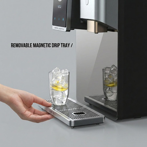 Machine à glaçons de comptoir intégrée au système de filtration d'eau RO, distributeur d'eau chaude et froide pour la maison et le bar - Product Image 2