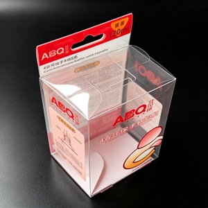 Custom logo Cosmetics Transparent PVC Folding <b>Box</b> Transparent Plastic for Lipstick Packaging <b>Box</b> with Hanger - Product Image 5