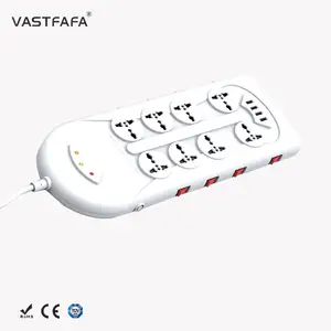 Vastfafa Nieuw Ontwerp Uk Plug Industrie Conversie Universal Uk Usb Stekker