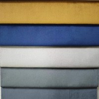 Hometextile 100% Polyester Uni Holland Peluche Bébé Visage Velours Tissu Imperméable Respirant Tricot Rembourrage Imprimé