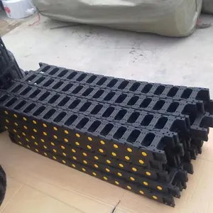 CNC 공작 기계 나일론 플라스틱 유연한 케이블 드래그 체인