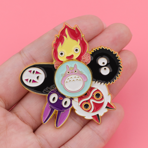 21 Nouveaux Designs Broches en Alliage Émaillé de Haute Qualité <span class=keywords><strong>Série</strong></span> Anime, Artisanat Métallique pour Décoration de Sac à Dos - Product Image 3