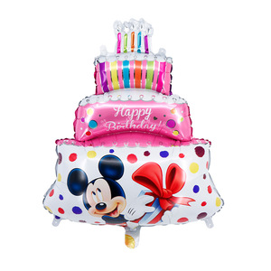18 pollici Helium Mickey Mouse <span class=keywords><strong>Minnie</strong></span> Head Cartoon Foil Balloon decorazione per feste <span class=keywords><strong>di</strong></span> compleanno giocattoli gonfiabili per bambini palle da doccia - Product Image 4