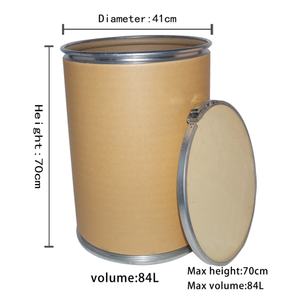 Tambor de Fibra para Envasado de Alimentos de 41 cm x 70 cm, el Más Vendido, Ecológico, de Grado Alimenticio, 84 L - Product Image 2