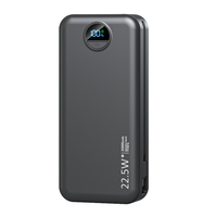 Gadgets électroniques, chargeur mural portable, charge rapide, grande capacité 20000mAh, câble intégré, AC-02DP, batterie externe