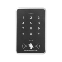 Système de contrôle d'accès sans fil, serrure de porte sans clé avec clavier, lecteurs de cartes, mot de passe, kit de serrure de portail sans fil