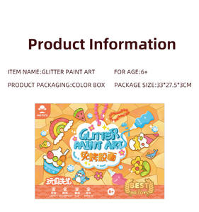 Kit d'art de peinture de paillettes de fenêtre créer son propre artisanat de fenêtre acrylique <span class=keywords><strong>bricolage</strong></span> - Product Image 6