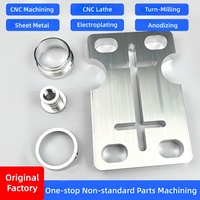 Pièces usinées CNC en aluminium et acier inoxydable |   Plaques de montage pour caméra |   Composants de précision pour l'usinage