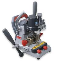 Machine à tailler les clés professionnelle Dolphin XP-007 avec batterie au lithium intégrée pour clés à profil plat, profil latéral et à fossettes Gris/Noir/Rouge