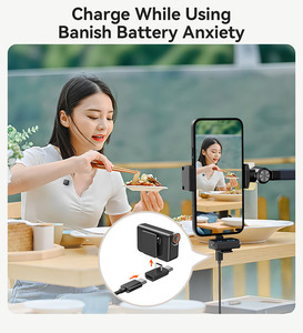 M15 Mini Không Dây Lavalier <span class=keywords><strong>Microphone</strong></span> Với AI Giảm Tiếng Ồn Và Giọng Nói Thật Cho Live <span class=keywords><strong>Show</strong></span> Không Dây Cổ Áo Clip <span class=keywords><strong>Microphone</strong></span> - Product Image 5