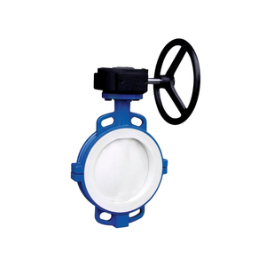 Válvula de mariposa revestida fabricada en India con tamaño de 40 mm a 2000 mm, válvula de mariposa revestida de metal duradero en venta - Product Image 1