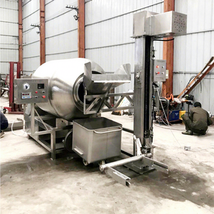 Máquina batidora de carne al vacío de alta eficiencia, máquina batidora de carne, máquina enrolladora y amasadora de carne al vacío - Product Image 1