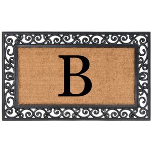 18" X 48" Moulded Rubber Coir Irongate Indoor and Outdoor Doormat - Product Image 3