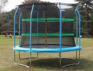 高品质 6 英尺/8 英尺/10 英尺/12 英尺/14 英尺公园儿童蹦床户外防滑跳垫健身蹦床出售 - Product Image 4