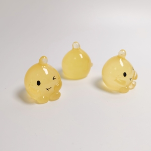 Mix 100PCS Colorful <b>Bear</b> Resin Slime Charms Mini Figures <b>Cute</b> Cartoon Animals Model Dolls Desktop Decorations Micro Landscape - Product Image 2