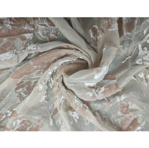 Tessuto Ragout 100% velluto di seta di alta qualità su misura - Product Image 1