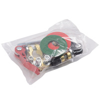 Connecteur de bornes de batterie de voiture 24V en alliage de zinc à déconnexion rapide 4 voies (positif/négatif)