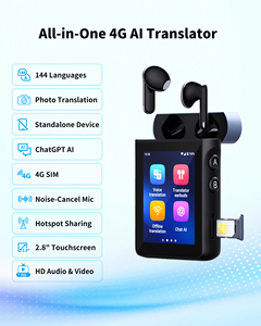 Audífonos de Traducción Fuera de Línea Wooask, Dispositivo de Idiomas con IA en Tiempo Real, Compatible con Llamadas y Compartir Punto de Acceso para Negocios - Product Image 2