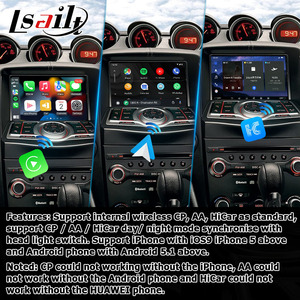 Caja de Navegación Android Auto CarPlay de 8+128 GB para Nissan 370z G37 2009-2017 con Conexión Inalámbrica, YTB, Netflix, Play Store y Lsailt - Product Image 1