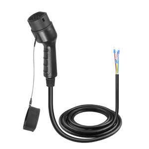 5M 32A 220V IEC62196 EV Station de charge Type 2 câble de charge de port mâle à femelle avec adaptateur ABS à extrémité ouverte et puissance de sortie 7W - Product Image 5