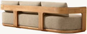Design Modern Luxury <b>Patio</b> Outdoor Furniture Couch Sectional Lounge Solid <b>Wooden</b> Teak Garden <b>Set</b> ORT-1005-CU Garden <b>Set</b> ORT - Product Image 4