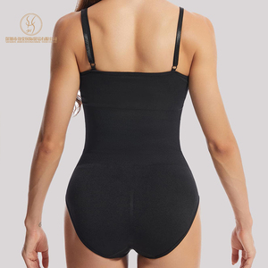 <span class=keywords><strong>Body</strong></span> Sculptant Gainant et Respirant pour <span class=keywords><strong>Femme</strong></span> en Gros, Contrôle Ventre Plat, Nylon, une Pièce Sans Couture - Product Image 4