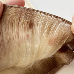 Producto estrella 2026 Genius Wefts Cabello humano virgen sin costuras, suave y liso, doblemente estirado, cutículas alineadas, ligero, Genius Weft - Product Image 5
