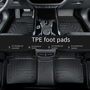 Tapetes de Piso para Auto 3D TPE de 4 Piezas con Logotipo Personalizado para Escape/Ranger/<span class=keywords><strong>Explorer</strong></span>/Bronco <span class=keywords><strong>Sport</strong></span>/F150, Protección para Toda Temporada - Product Image 2