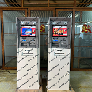 Lector de tarjetas de identificación de suministro de China de alta calidad Pantalla táctil <span class=keywords><strong>Tarjeta</strong></span> bancaria <span class=keywords><strong>ATM</strong></span> Retirar Terminal de autoservicio Transacción DE CRÉDITO <span class=keywords><strong>VISA</strong></span> MASTER - Product Image 3