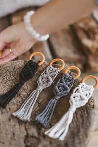 Cuerda de algodón ecológica, ganchillo, macramé, <span class=keywords><strong>mordedor</strong></span> para bebé, cadena para chupete de ganchillo - Product Image 5