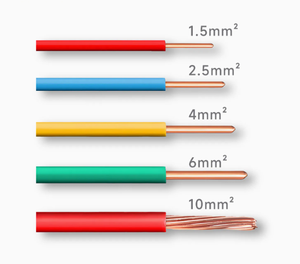 النحاس المحلي النقي 1.5mm ² 2.5mm ² 6mm ² BV بجهد مفرد النواة للتركيبات المنزلية - Product Image 2