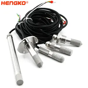 Temperature Humidity Sensor Probe HENGKO Temperature And Humidity Sensor Probe With 1.5 Meter Or Customizable Length Cable For Cold Storage Facilities Detect