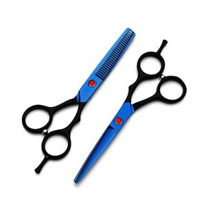 Ciseaux de coiffure professionnels en acier inoxydable de 6 pouces pour salon de coiffure, outils de coiffure plaqués, vente chaude - Product Image 2