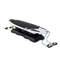 Planche d'équilibre pour l'entraînement au surf, entraîneur d'équilibre d'intérieur avec surface antidérapante pour exercices de renforcement du tronc