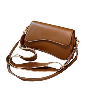Nuevo Bolso de Hombro Elegante para Mujer, Estilo Casual, Texturizado, Chic, Minimalista, de Color Sólido, con Cierre Único, de PU, con Forro de Poliéster - Product Image 3