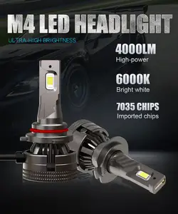 高品質自動LEDライトM4 H11 H4H7ヘッドライト12V36W4000LMLedヘッドライト車LedヘッドライトハイパワーLEDCanbus