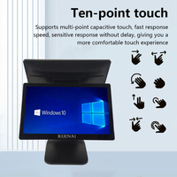 Caja Registradora POS Android RUINAI RN-X16 Económica con Pantalla Táctil Capacitiva de 16 Pulgadas y 10 Puntos, Sistema POS Todo en Uno para Supermercados