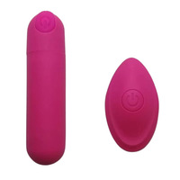 Vibrateur portable pour point G avec 10 modes de vibration et télécommande, stimulateur en silicone pour mamelons et clitoris.