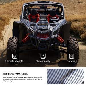 NEWWIND alta qualità T-urbo protezione cofano anteriore auto Ptotrctor palop per 2017-2023 Can-Am Maverick X3 <span class=keywords><strong>ATV</strong></span>/<span class=keywords><strong>UTV</strong></span> ricambi accessori - Product Image 3
